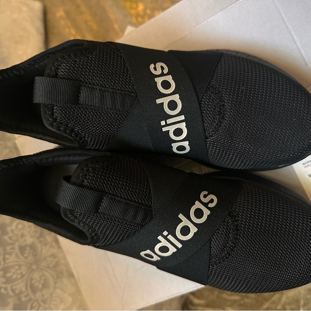 Adidas Black Textured Sole Sneakers - Puremotion Adapt